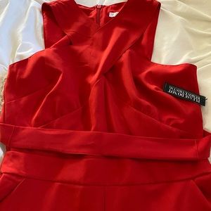 Red jumpsuit